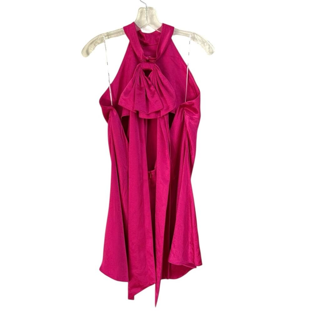 NWOT Elliatt Golden Era Zinnia Fuchsia Party Dress - Sz XL - Picture 8 of 10